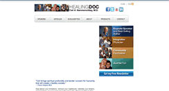 Desktop Screenshot of healingdoc.com